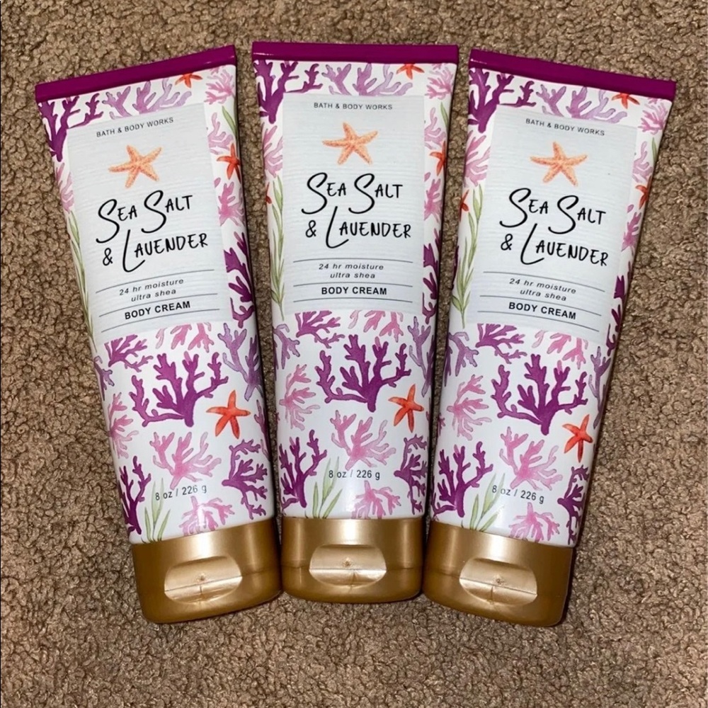BBW Sea Salt & Lavendar Body Cream